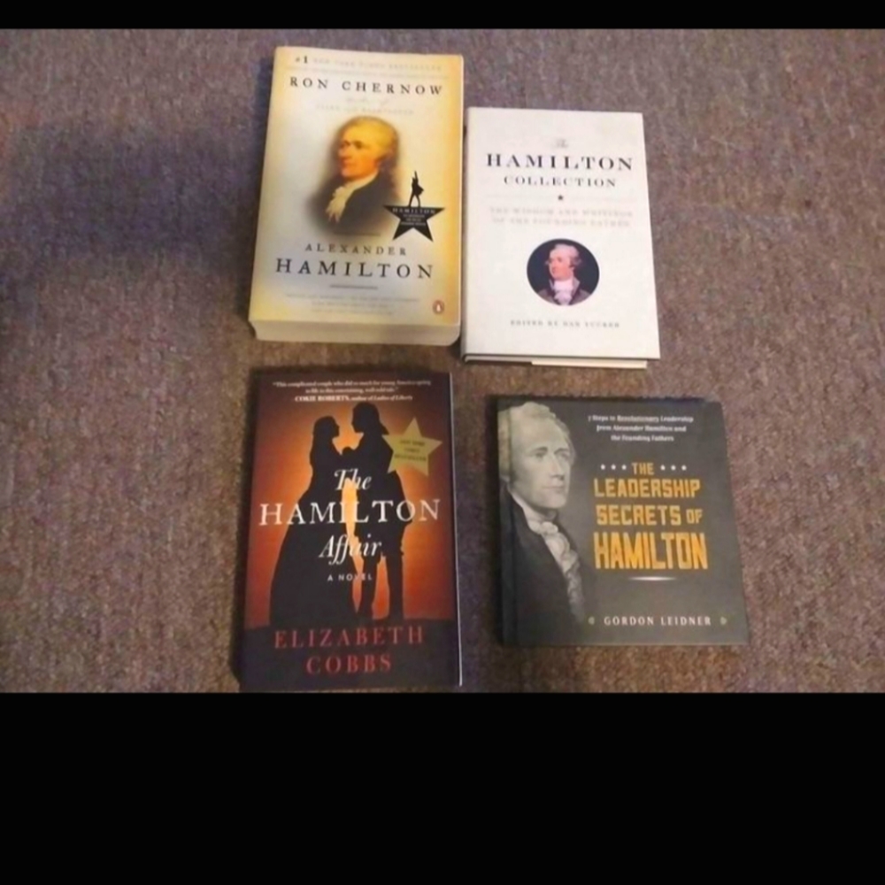 Alexander Hamilton book lot